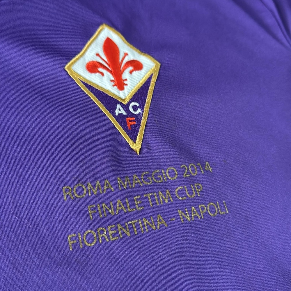 AFC Fiorentina #11 Juan Cuadrado 2014 Coppa Italia Final Joma Jersey - Picture 3 of 12